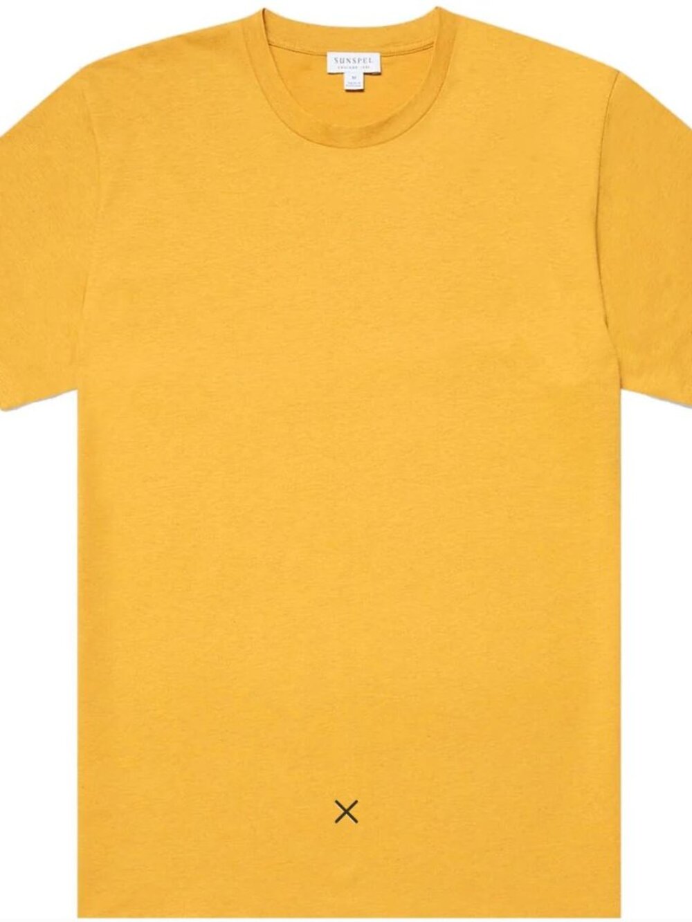Sunspel Riviera Cider Melange Short Sleeve Crew Pocket Tee/T-Shirt New NWT
